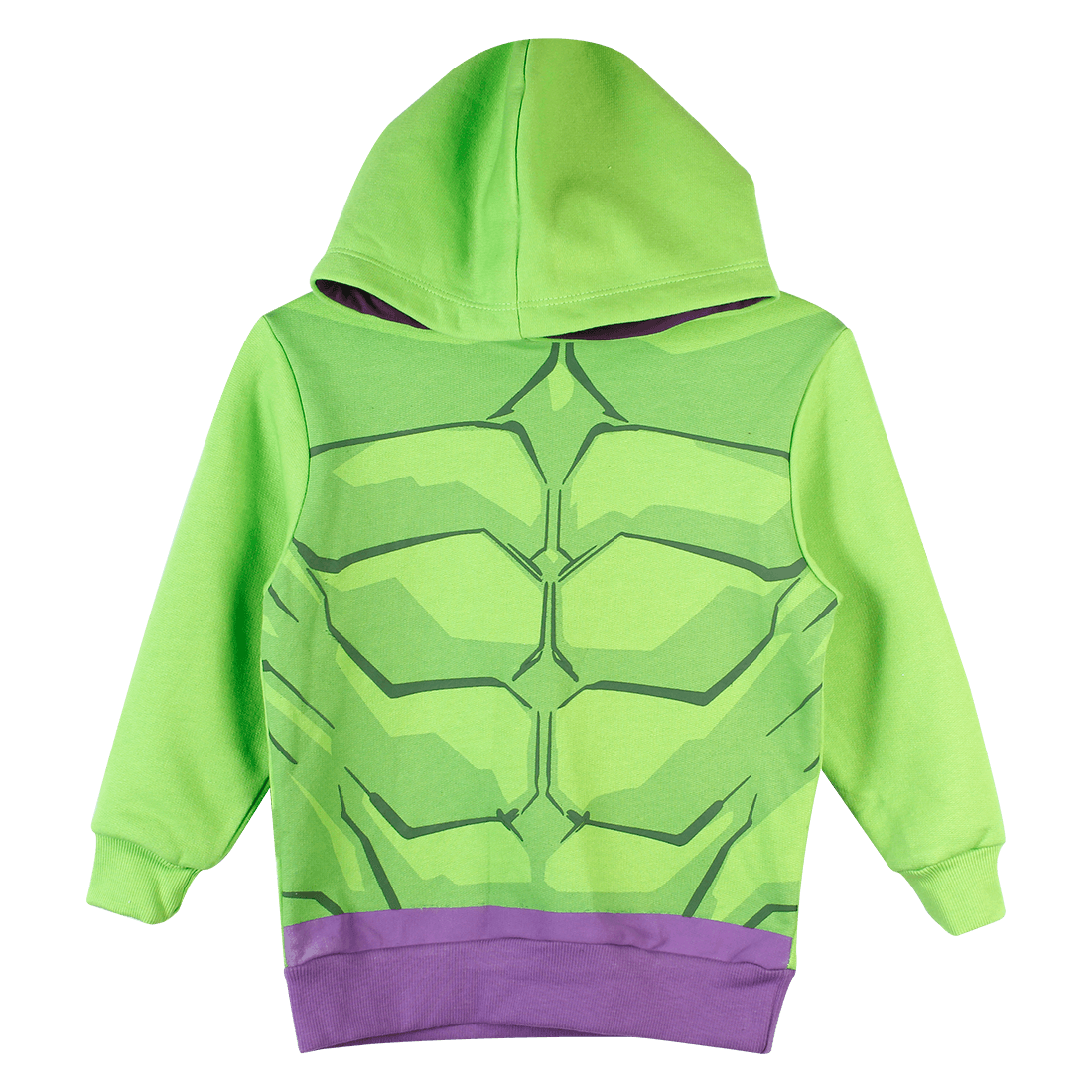 Hoodie con Capota Tipo Role Play Hulk Niños - Avengers