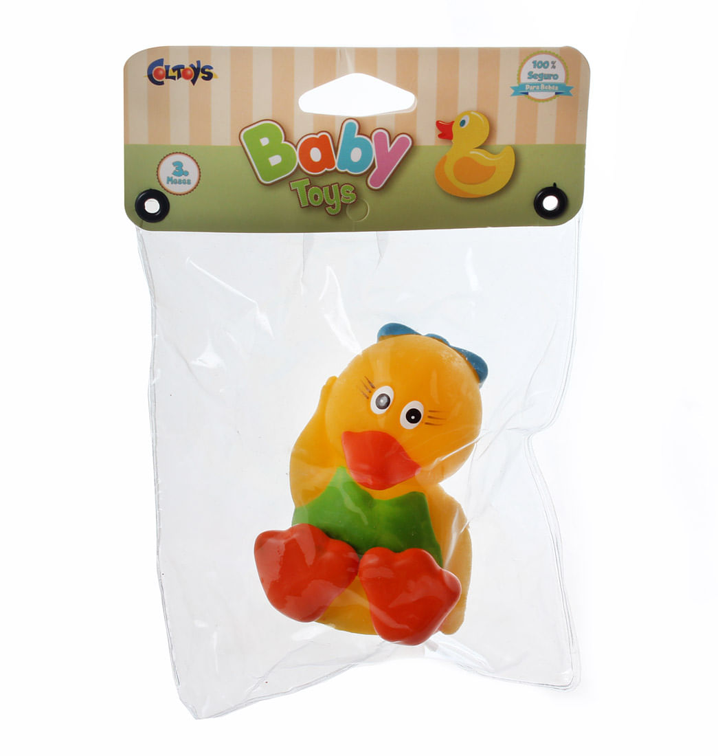 Patica Bebé con Silbato Blusa Verde - Coltoys