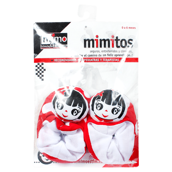 Zapatos Texturas y Sonidos Corazones Niñas - Mimo