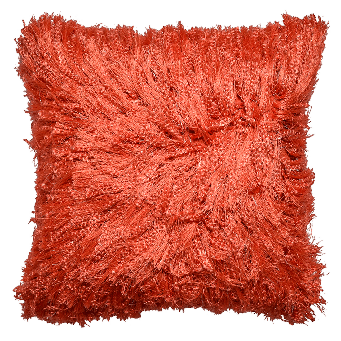 Cojín Plain Trecia Lurex T Coral 45 x 45 - Unoxuno