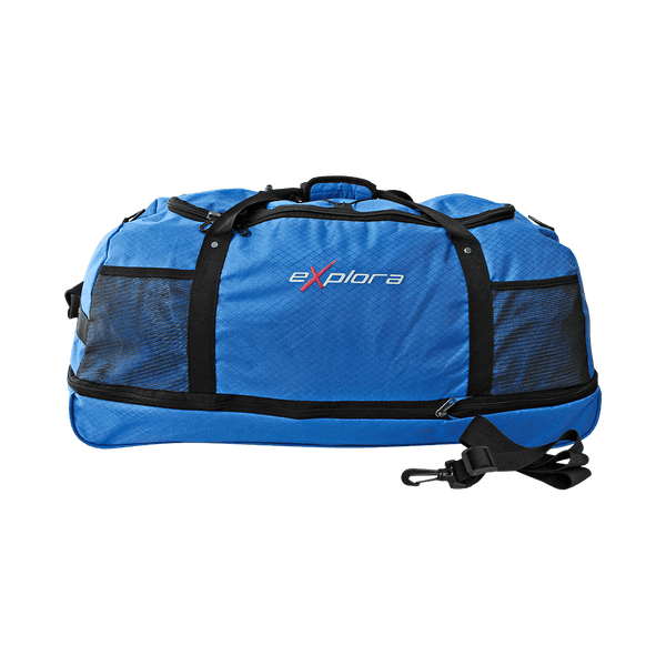 Bolso Enrollable Tipo Tula Td Azul Claro L - Explora