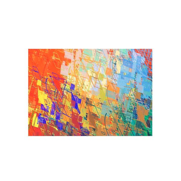 Cuadro Abstract Line 90x120x5cm - Ekonomodo Colombia