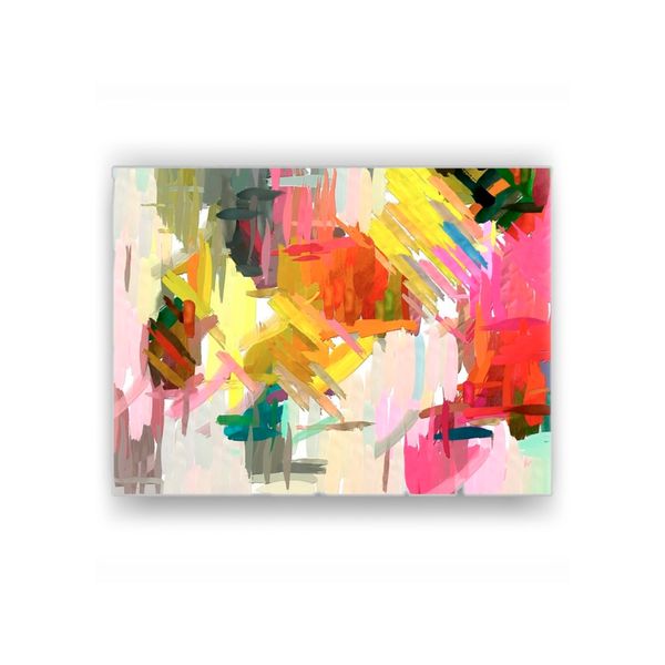 Cuadro Abstract Colors 90x120x5cm - Ekonomodo Colombia