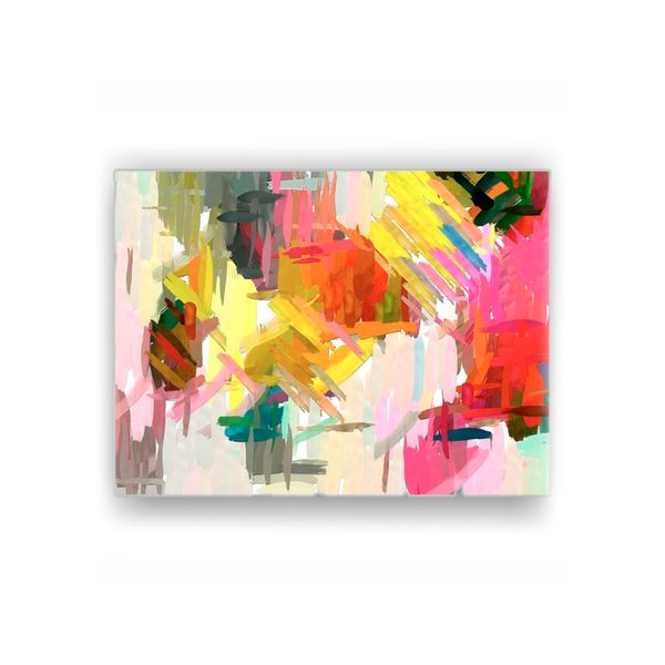 Cuadro Abstract Colors 50x70x5cm - Ekonomodo Colombia