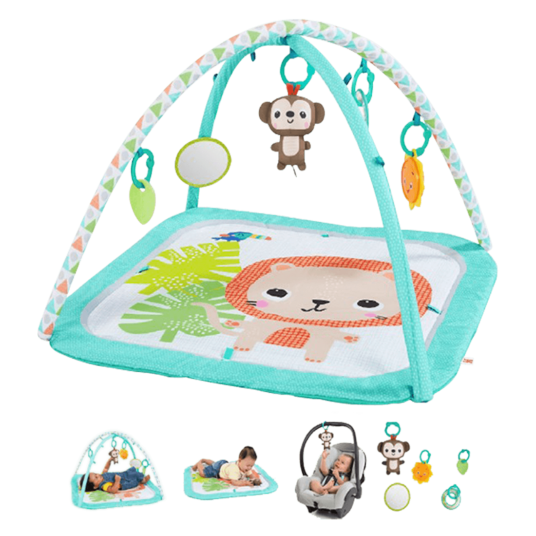 Gimnasio de Actividades Safari con Accesorios - Bright Starts