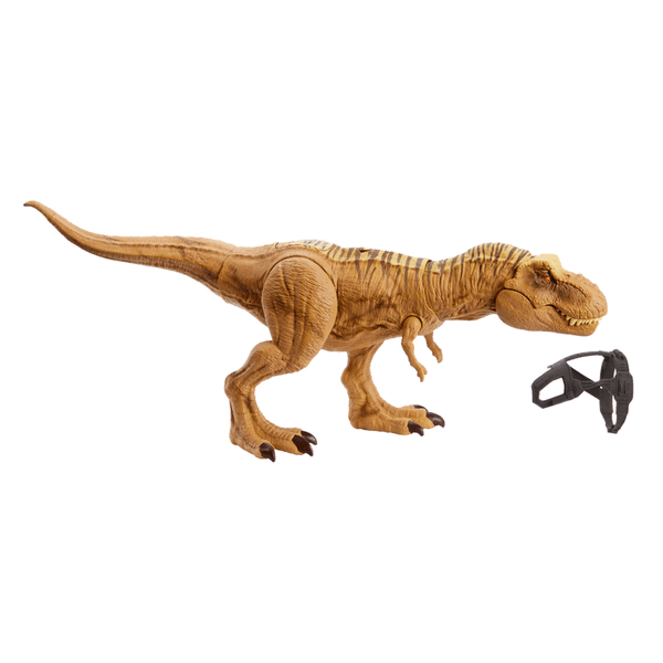 Figura Dinosaurio T.Rex Mordedora de Caza - Jurassic World