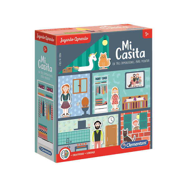 Juego Educativo Mi Casita 3D - Clementoni