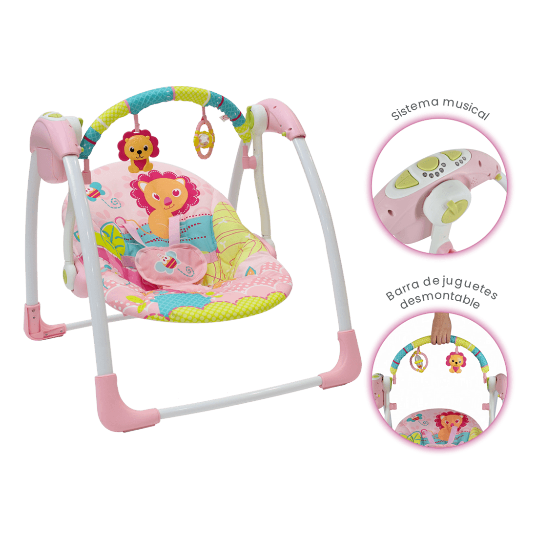 Columpio mecedora para bebe Pepe Ganga