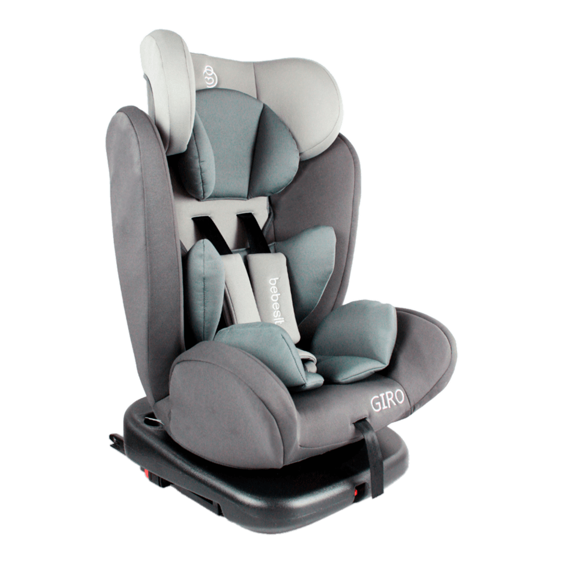 Silla de Carro Bebé 360 Isofix Giro Elite Gris - Bebesit