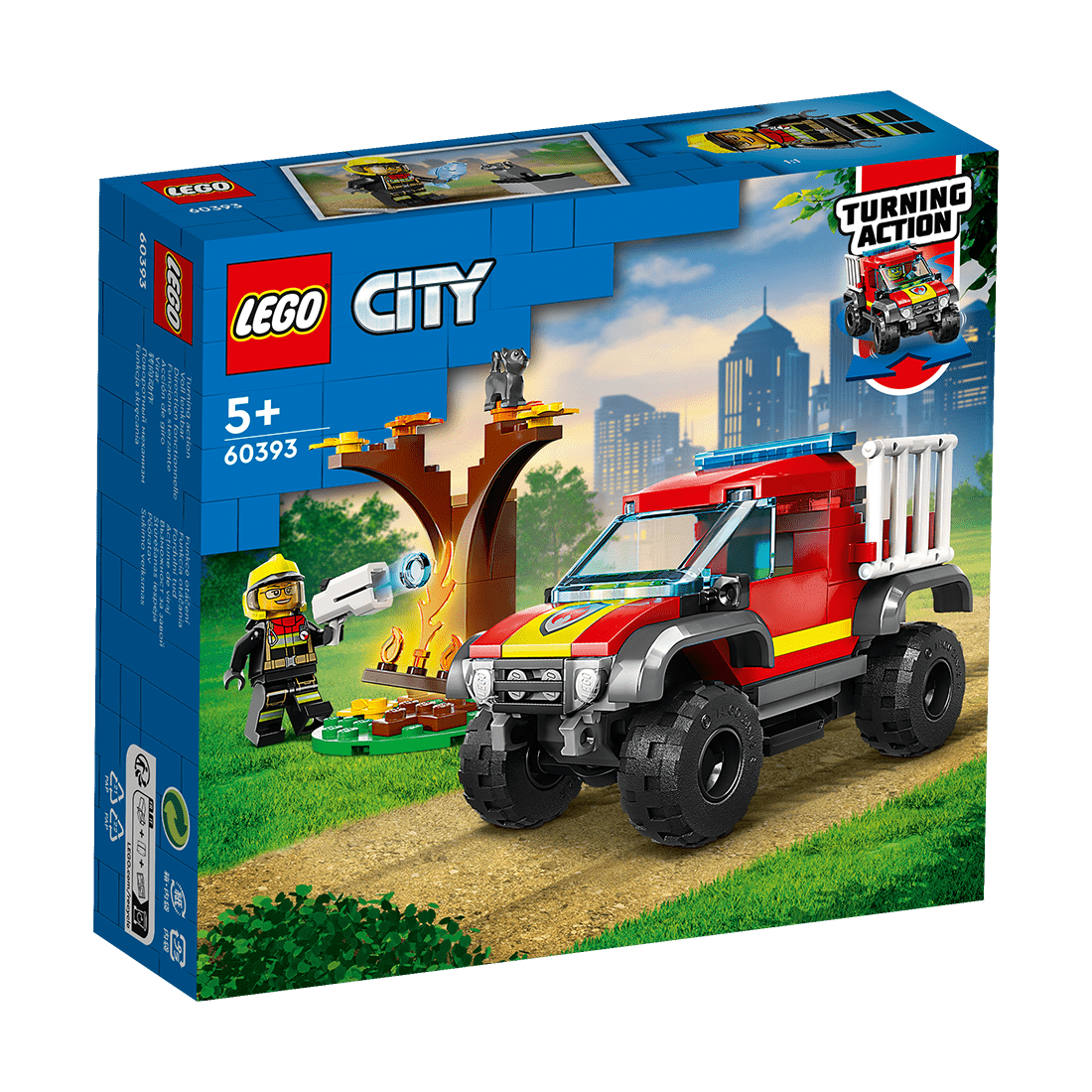 Set City Camión de Rescate 4X4 de Bomberos - Lego
