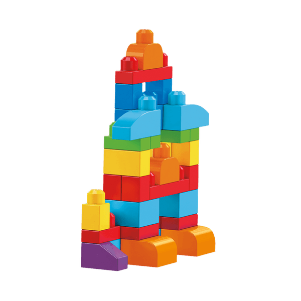 Juguete de Construcción Bolsa Clásica 60 Piezas Multicolor - Mega Bloks