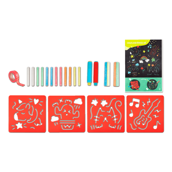 Set Tiza Plantillas - Hape