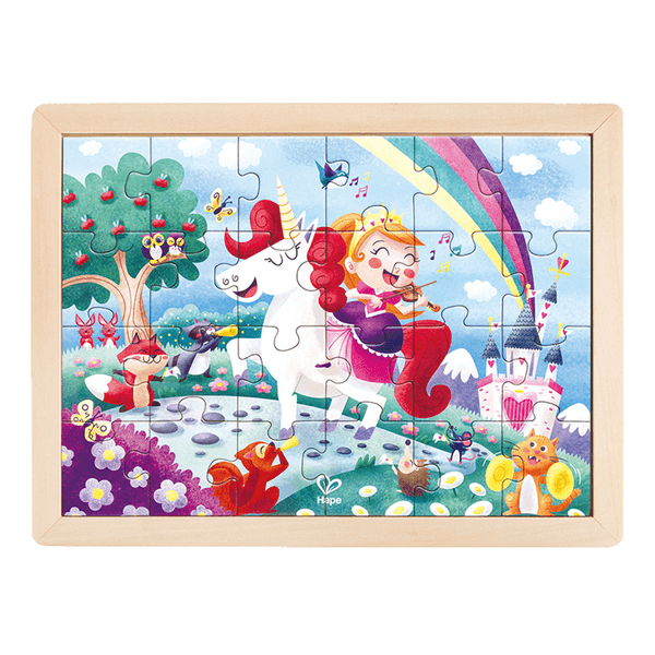Rompecabezas Amigo Unicornio 24 Piezas - Hape