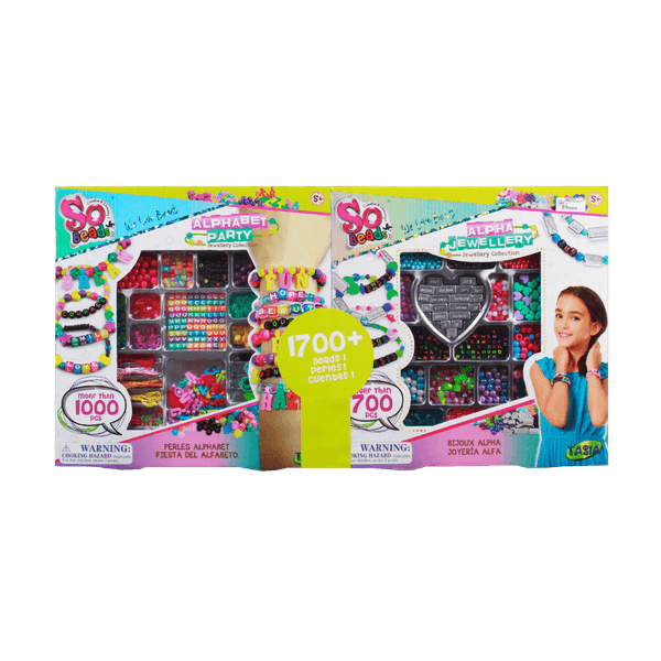 Set Fiesta Alfabeto y Joyería Alfa - So Beads Jr
