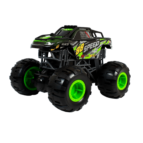Carro Piegrande 88 Speed a Control Remoto Verde - Kiddoh