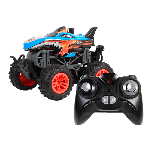 Carro Tiburón 23 Shark a Control Remoto Naranja - Kiddoh