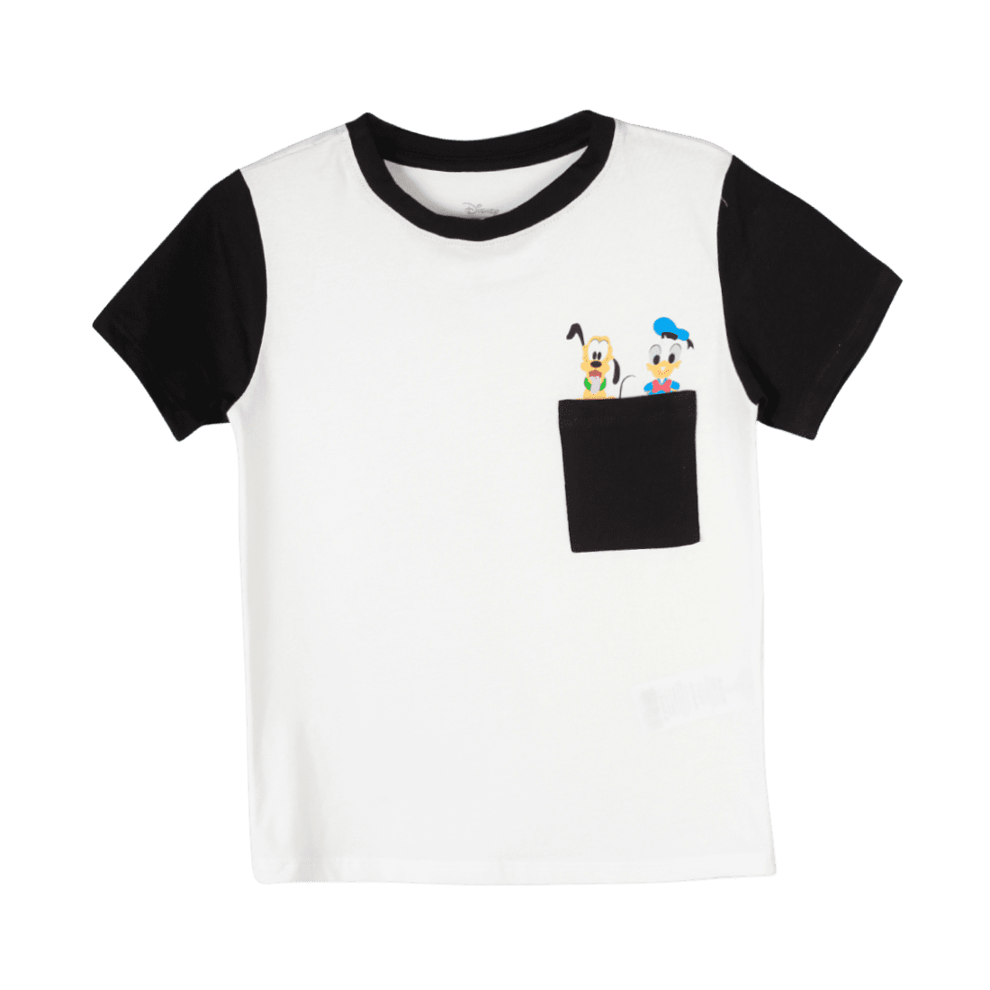 Camiseta Manga Corta Blanca Niños - Disney