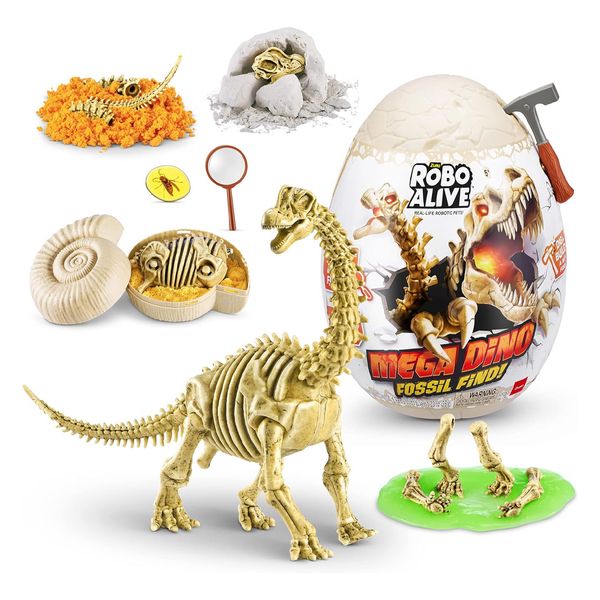 Set Huevo Mega Dino Fósil Pets - Robo Alive