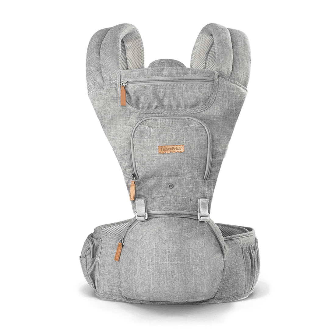 Cargador Canguro Bebé Hipseat Gris - Fisher Price