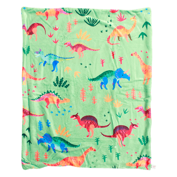 Cobija Dinos Bebés Niños - La Pequeña Galería