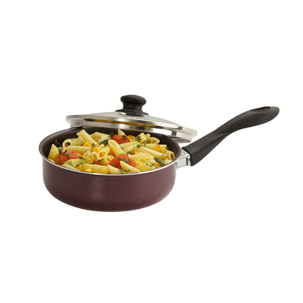 Perol Antiadherente Tapa Vidrio Ultra Colors 16cm - Universal