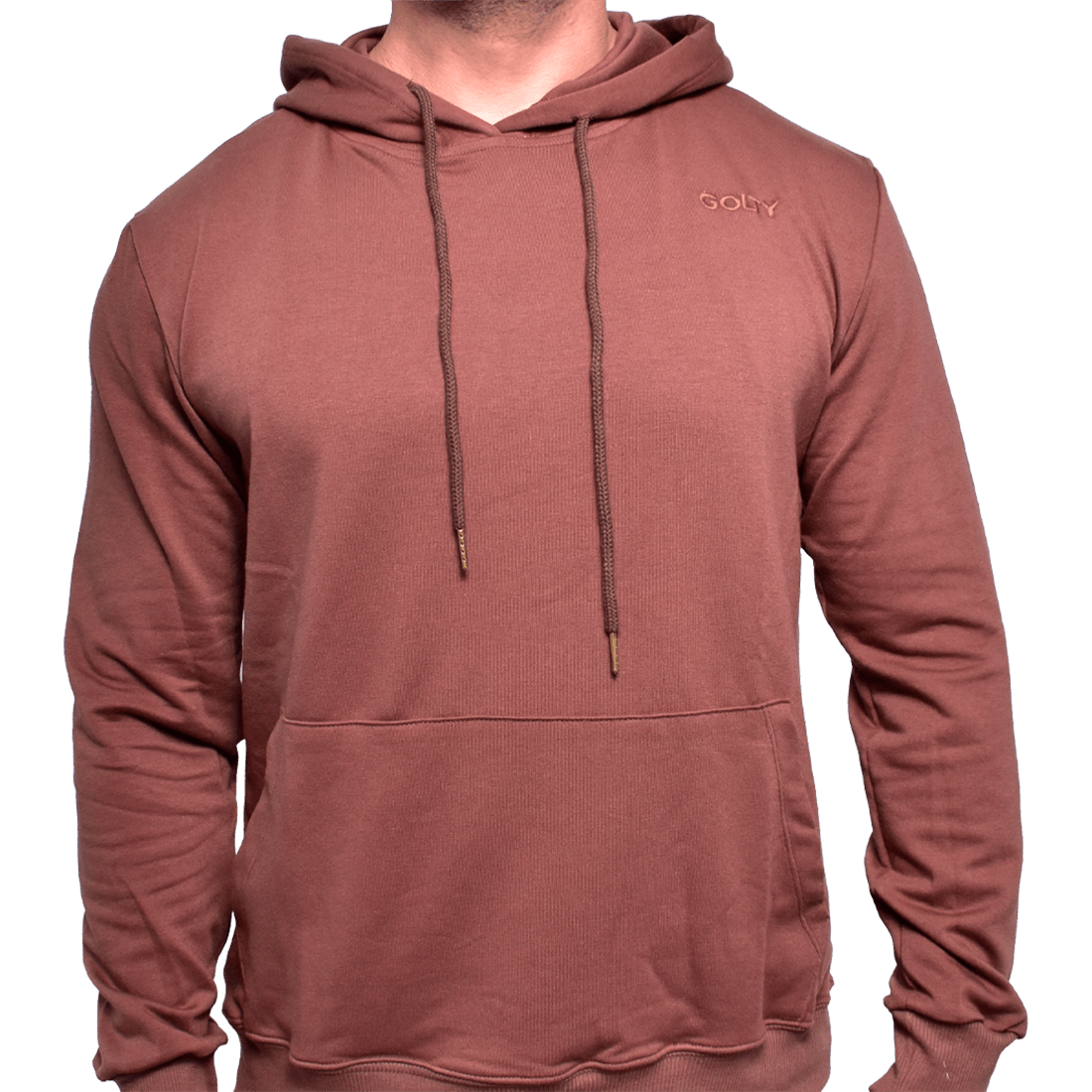 Hoddie Cerrado Verde Hombre - Golty