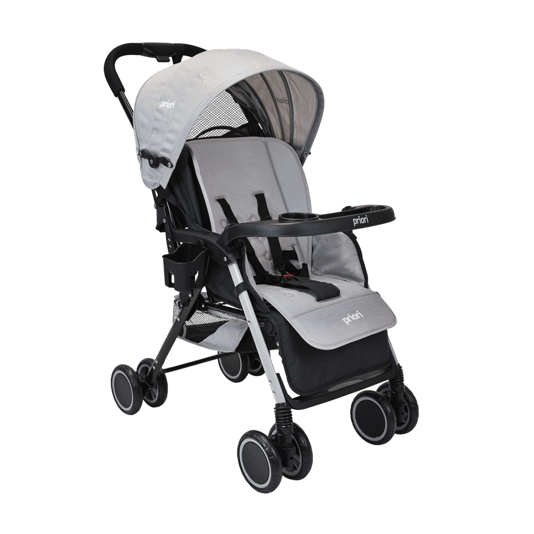Coche para Bebé Alaska Gris - Priori