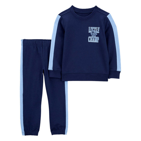 Set Buzo y Pantalón Azul Oscuro Niños - Carter's
