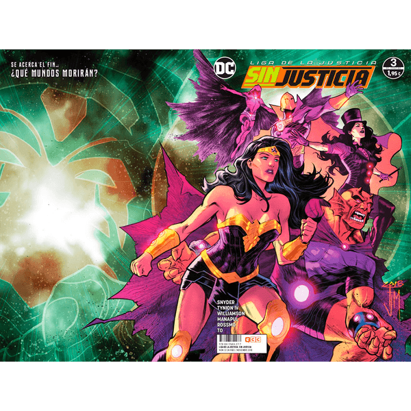Comic Liga de La Justicia Sin Justicia 3 - ECC