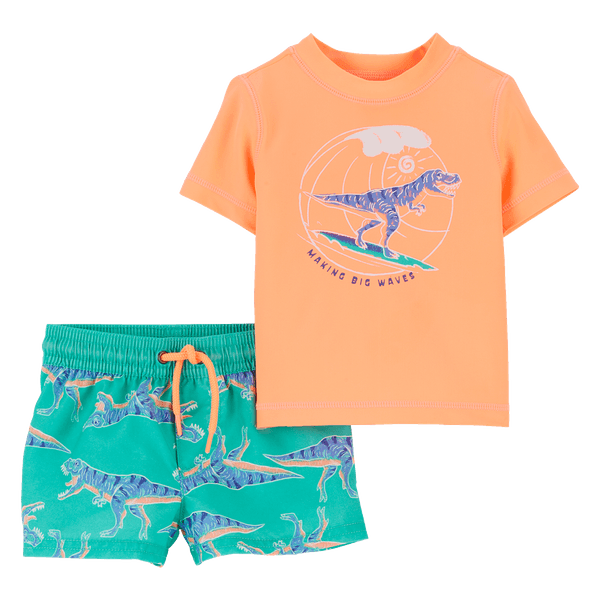 Set Vestido de Baño 2 Piezas Dinosaurios Niños - Carter's