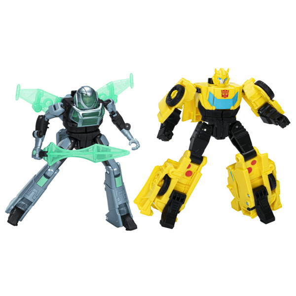 Set Figuras EarthSpark Cyber-Combiner Bumblebee y Mo Malto - Transformers