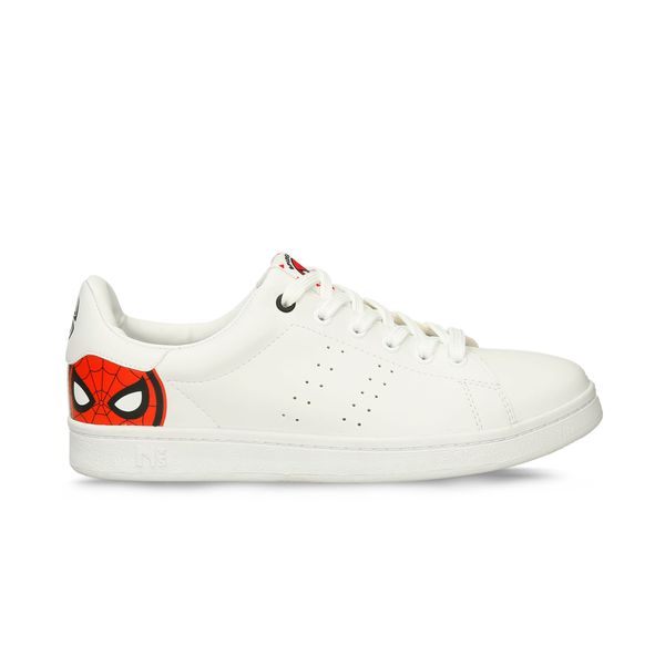 Tenis Casuales Blanco Licenses Marvel Limoncito L Hombre