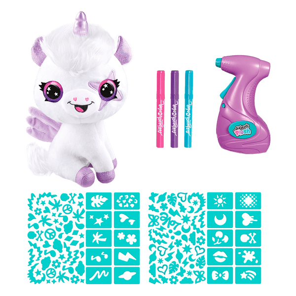 Set Air Brush Unicornio Brilla en la Oscuridad - Style 4 Ever
