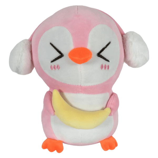 Peluche Pingüinos Rosa 35cm - Kisses