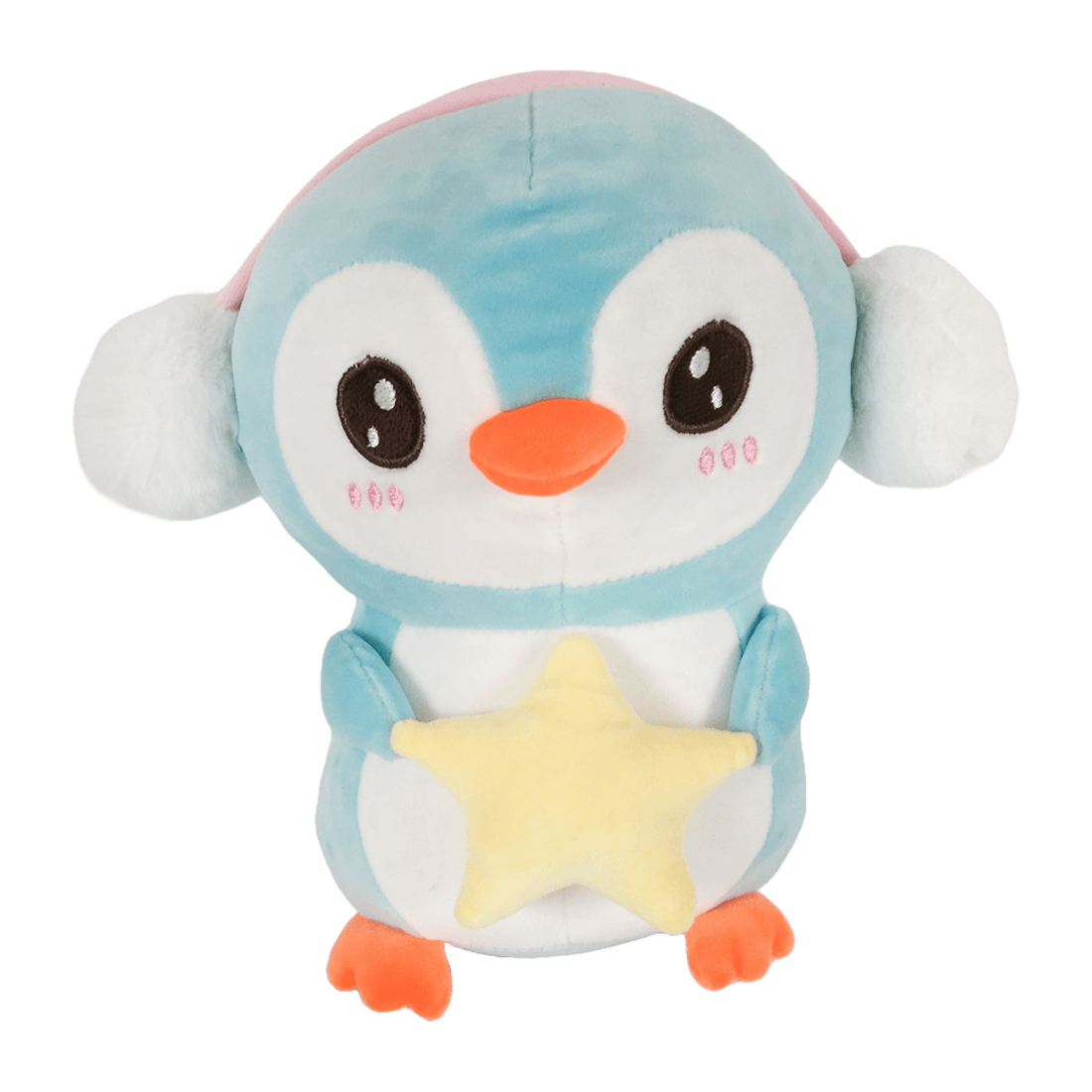 Peluche Pingüinos Azul Claro 35cm - Kisses