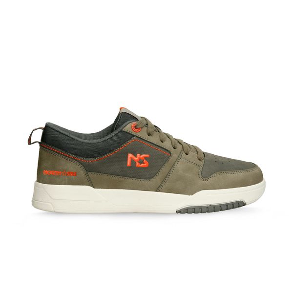 Tenis Casuales Gris North Star Ludovic Anne Hombre