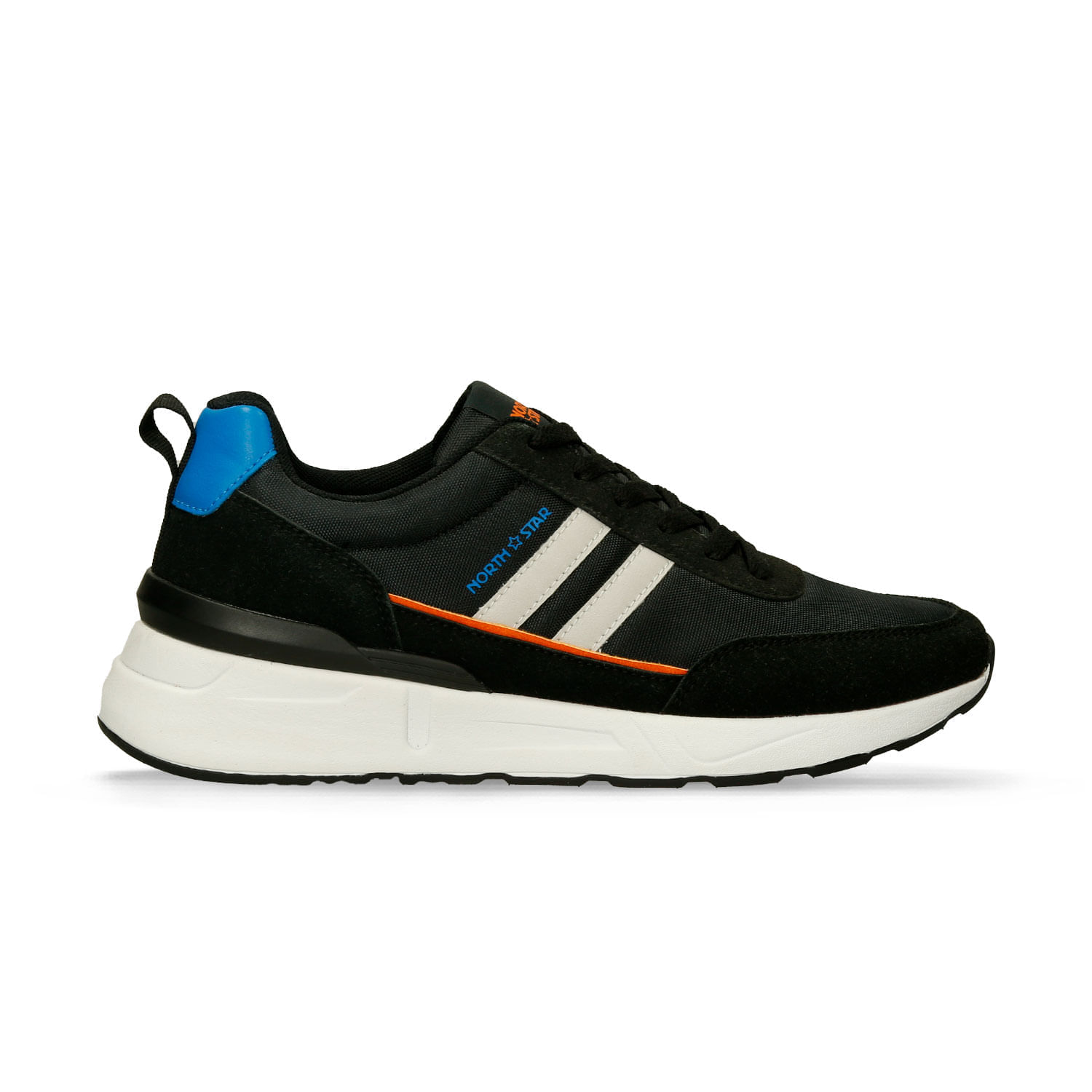 Tenis Casuales Negro North Star Jalisco Flag Hombre
