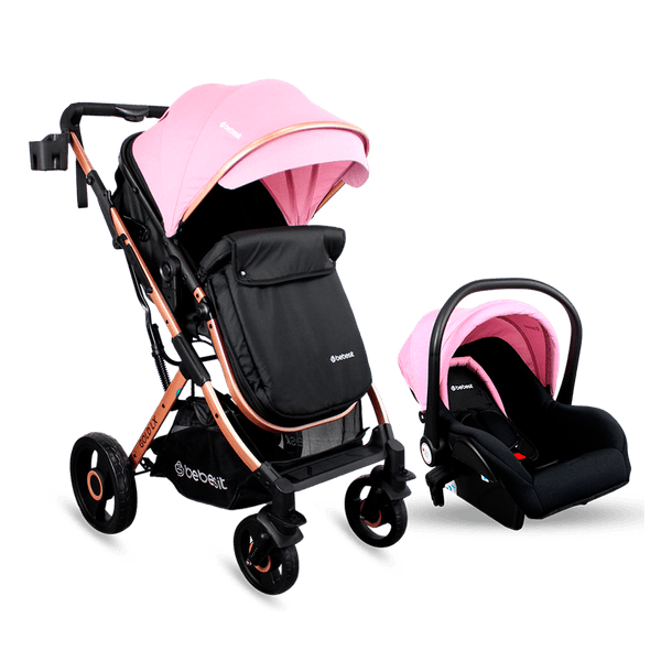 Coche para Bebé Travel System Gold LX Pink - Bebesit