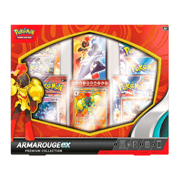 Caja de Cartas TCG Armarouge Ex Premium Collection Español - Pokémon