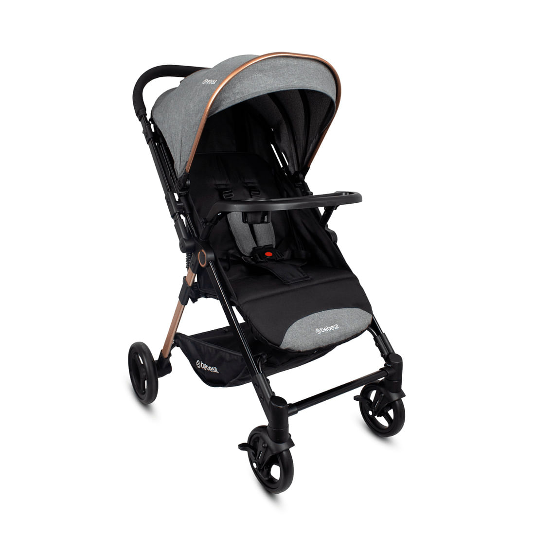 Coche para Bebé Reversible City Gris - Bebesit