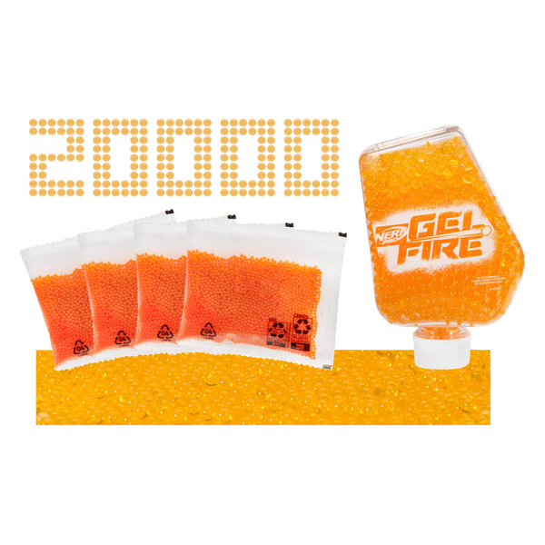 Set Repuestos Pro Gelfire 20.000 Recargas - Nerf
