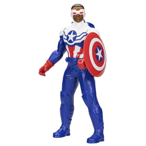 Figura Mighty Hero Series Capitán América - Marvel