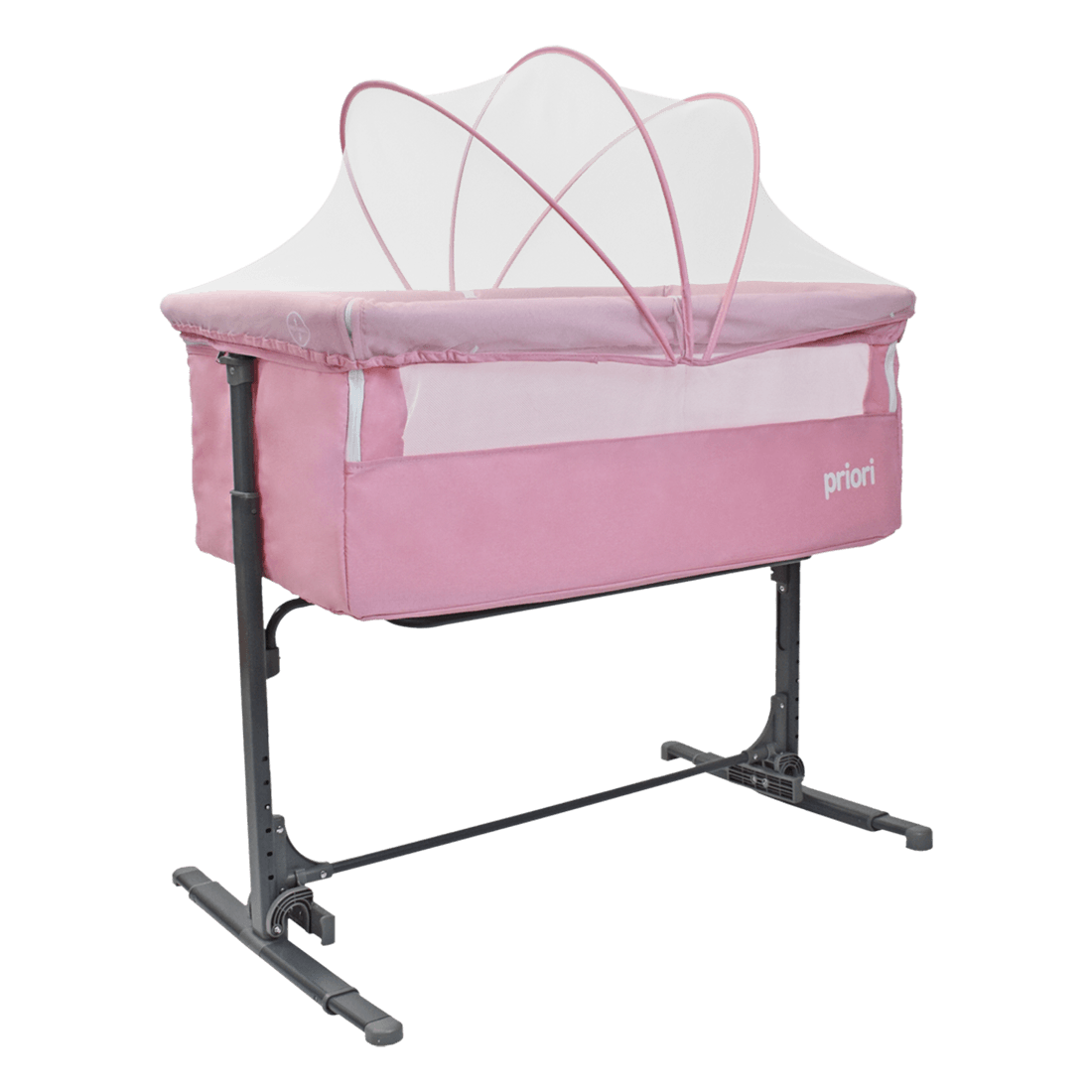 Cuna Colecho para Bebé Posiciones Golf Rosa - Priori