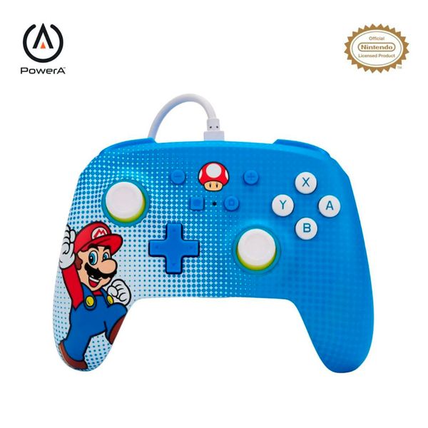 Control Alámbrico Mario Pop Art - Nintendo