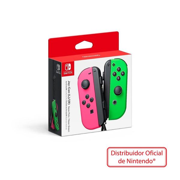 Control Nintendo Switch Joy Con Rosado/Verde