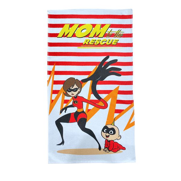Toalla Infantil Disney Los Increíbles Elastigirl y Jack-Jack - Telary