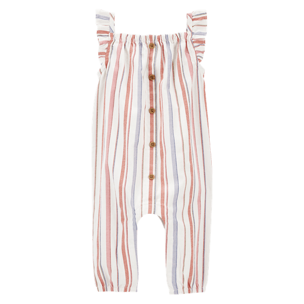 Enterizo Rayas Multicolor Bebés Niñas - Carter's