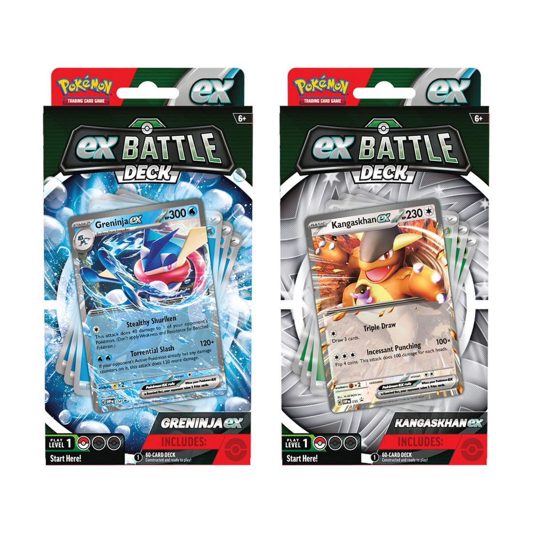 Mazo de Cartas TCG Kanga/Grenin Ex Battle Deck Ingles - Pokemon