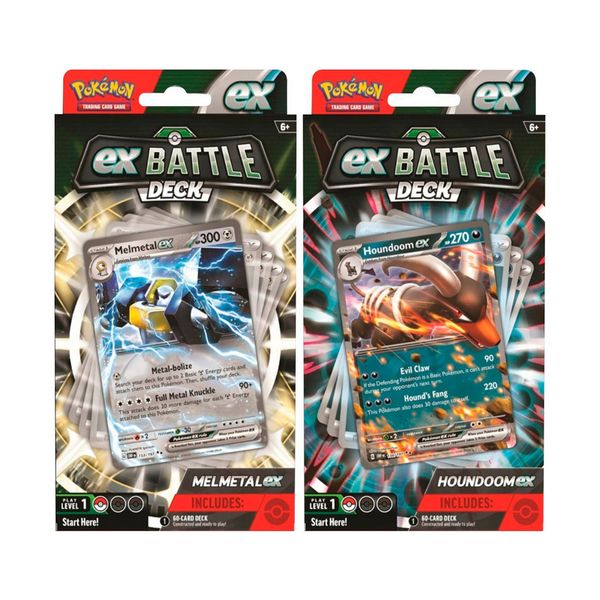 Mazo de Cartas TCG Melm/Hound Ex Battle Deck Ingles - Pokemon