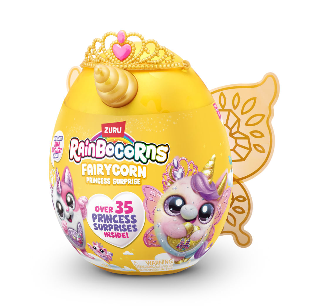 Peluche FairyCorn Princesa 35 Sorpresas - Rainbocorns